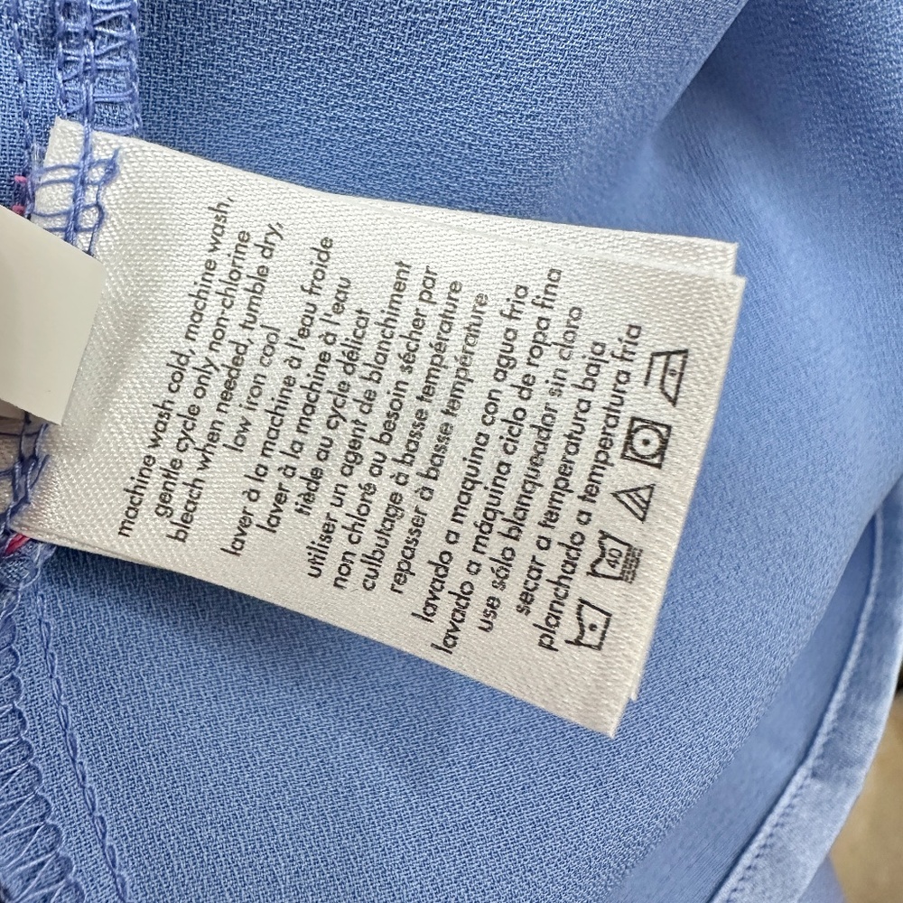 WeWoreWhat Cowl Midi Slip Dress Satin Charmeuse Slate Blue Revolve NWT. - Picture 12 of 13